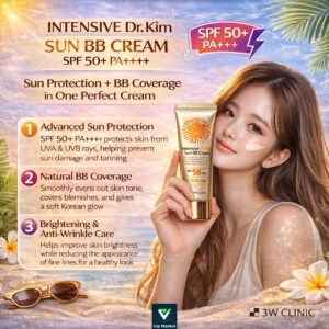 3W Clinic Intensive Dr. Kim Sun BB Cream (SPF 50+) 🌞