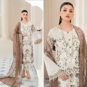 সেলাই ছাড়া (আনরেডি) এম্বোডারি ড্রেস কোড – 1163