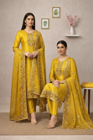 সেলাই ছাড়া (আনরেডি) এম্বোডারি ড্রেস কোড – 1189