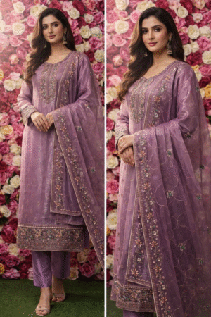 সেলাই ছাড়া (আনরেডি) এম্বোডারি ড্রেস কোড – 1188