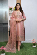 সেলাই ছাড়া (আনরেডি) এম্বোডারি ড্রেস কোড – 1186