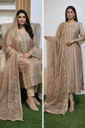 সেলাই ছাড়া (আনরেডি) এম্বোডারি ড্রেস কোড – 1185