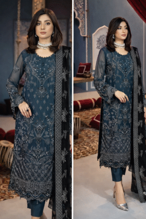 সেলাই ছাড়া (আনরেডি) এম্বোডারি ড্রেস কোড – 1177