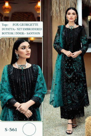 সেলাই ছাড়া (আনরেডি) এম্বোডারি ড্রেস কোড – 1174