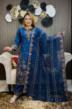 সেলাই ছাড়া (আনরেডি) এম্বোডারি ড্রেস কোড – 1167