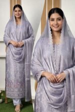 সেলাই ছাড়া (আনরেডি) এম্বোডারি ড্রেস কোড – 1156