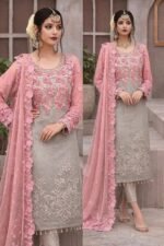 সেলাই ছাড়া (আনরেডি) এম্বোডারি ড্রেস কোড – 1150