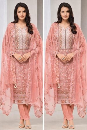 সেলাই ছাড়া (আনরেডি) এম্বোডারি ড্রেস কোড – 1147