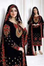 সেলাই ছাড়া (আনরেডি) এম্বোডারি ড্রেস কোড – 1138