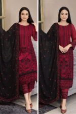 সেলাই ছাড়া (আনরেডি) এম্বোডারি ড্রেস কোড – 1129