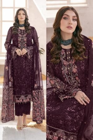 সেলাই ছাড়া (আনরেডি) এম্বোডারি ড্রেস কোড – 1126