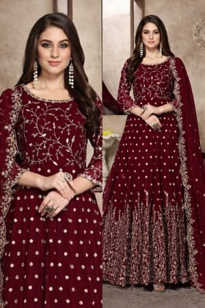 সেলাই ছাড়া (আনরেডি) এম্বোডারি ড্রেস কোড – 1117