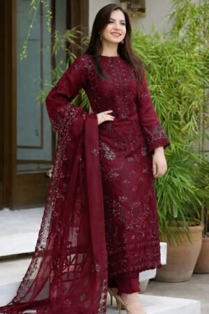 সেলাই ছাড়া (আনরেডি) এম্বোডারি ড্রেস কোড – 1110