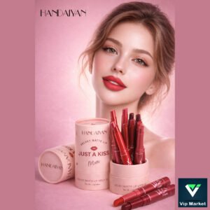Handaiyan ‘Just A Kiss’ Velvet Matte Lipstick Set ✨💄