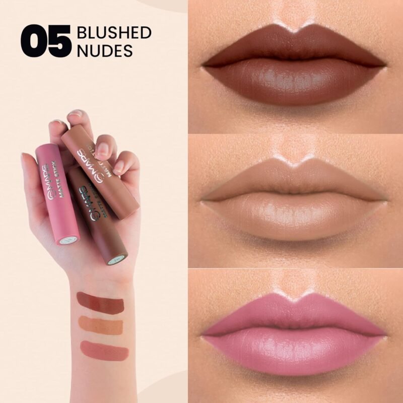 Mars Matte Lipstick - Blushed Nudes