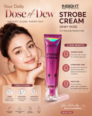 Insight  Strobe Cream (3-in-1 Glow Cream) Shade:01 Dewy Rose