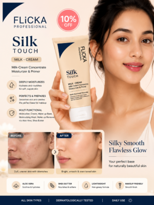 FLiCKA Silk Touch 3-in-1 Primer & Moisturizer
