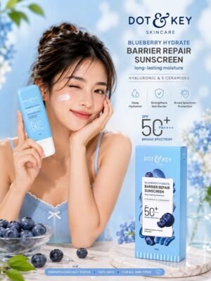 Dot & Key Blueberry Hydrate Barrier Repair Sunscreen SPF 50+ PA++++