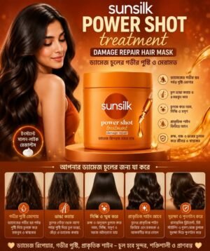 Sunsilk Power Shot Treatment: Damage Repair Hair Mask 🧡