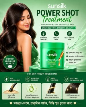 Sunsilk Power Shot Treatment Strong & Length (Green)💚