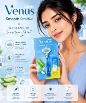 Gillette Venus Smooth Sensitive Razor for Women