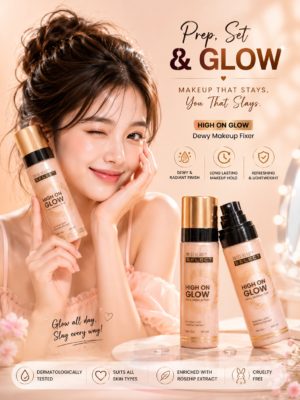 Swiss Beauty Select High On Glow Dewy Makeup Fixer