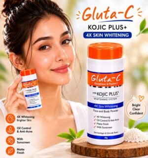 Gluta-C 4x Skin Whitening Face and Body Powder with Kojic Plus+ ✨
