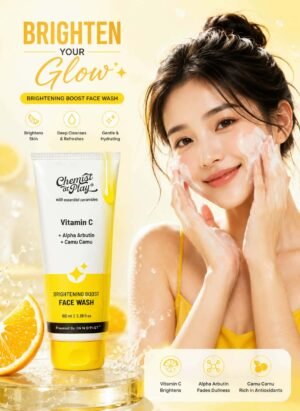 Chemist At Play Vitamin C Brightening Boost Face Wash (100ml)