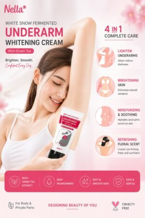 Nella White Snow Fermented Underarm Whitening Cream