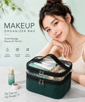 Makeup Organizer Bag: Beauty On The Go ✨👜