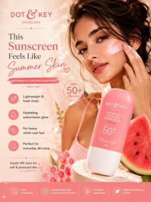 Dot & Key Watermelon Cooling Sunscreen SPF 50+ PA++++ 🍉✨