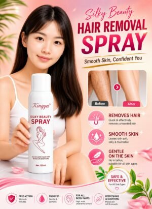 Kingyes Silky Beauty Hair Removal Spray (150ml)