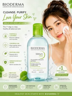 ✨ BIODERMA Sébium H2O Micellar Water ✨250ml