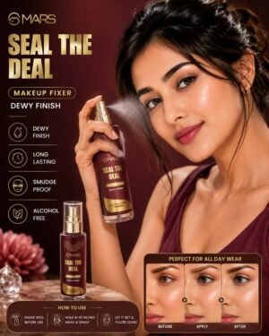 🌟 MARS Seal The Deal Makeup Fixer (Dewy Finish) 🌟