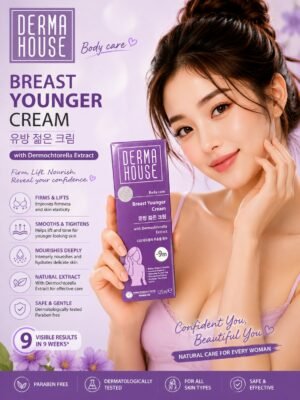 DERMA HOUSE Breast Younger Cream: Reveal Your Confidence ✨