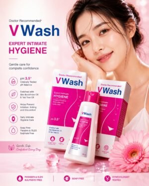 VWash Plus Expert Intimate Hygiene Wash (100ml) ✨