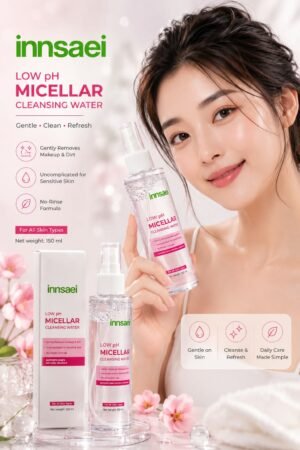 ✨ Innsaei Low pH Micellar Cleansing Water ✨