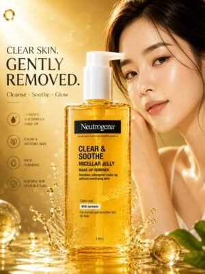 Neutrogena Clear & Soothe Micellar Jelly with Turmeric