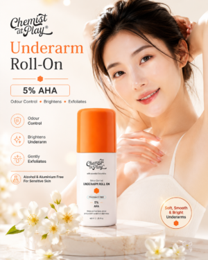 Chemist at Play Underarm Roll On – Aqua Fragrance (40ml)