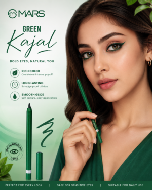 💚 MARS Green Kajal – Bold Eyes, Natural You ✨