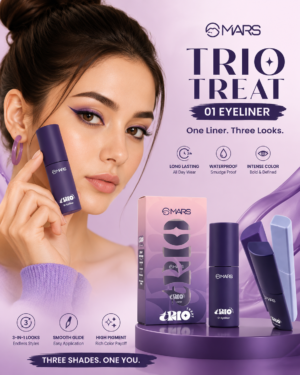 MARS Cosmetics Trio Treat 3-in-1 Eye Makeup Kit
