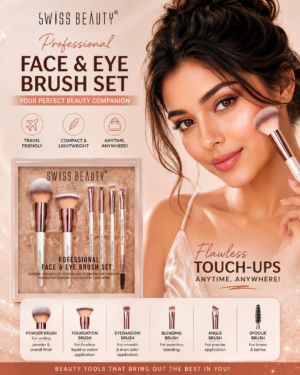 Swiss Beauty Professional Face & Eye Brush Set ✨