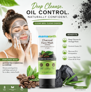 Mamaearth Charcoal Face Wash 🌿