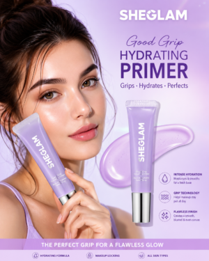 SHEGLAM Good Grip Hydrating Primer (Blueberry + AHA) 💜