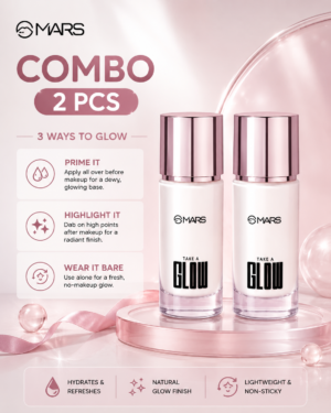 ✨ MARS Take A Glow Illuminating Primer & Strobe Cream ✨Combo