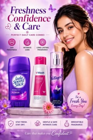 Essential Female Hygiene & Freshness Combo ✨