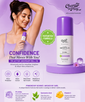 Chemist at Play Tri-Active Underarm Roll On