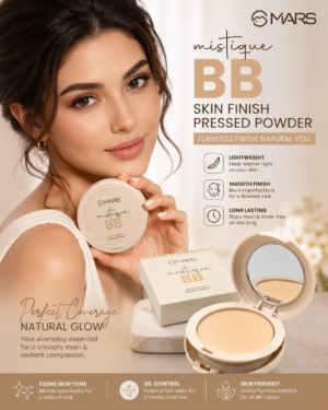 MARS Mistique BB Skin Finish Pressed Powder