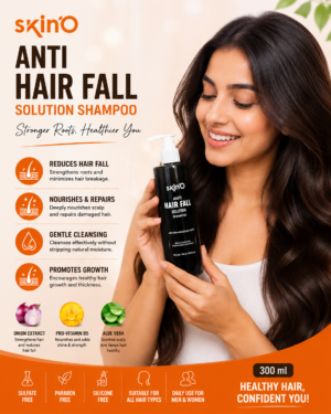 Skin'O Anti Hair Fall Solution Shampoo 🧴✨