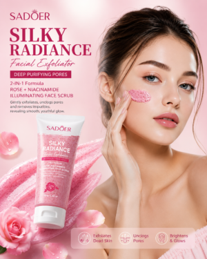 ✨ SADOER Silky Radiance Facial Exfoliator ✨